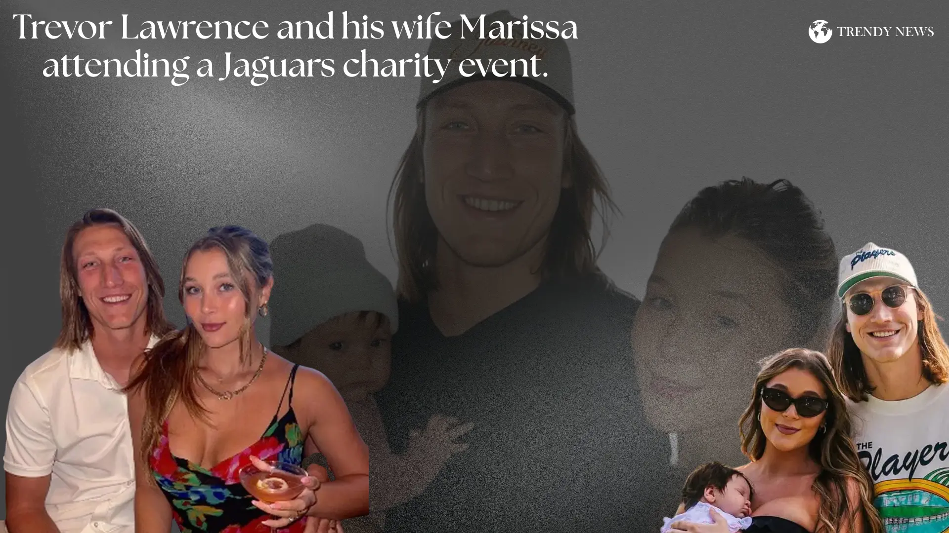 Trevor Lawrence with wife Marissa Mowry