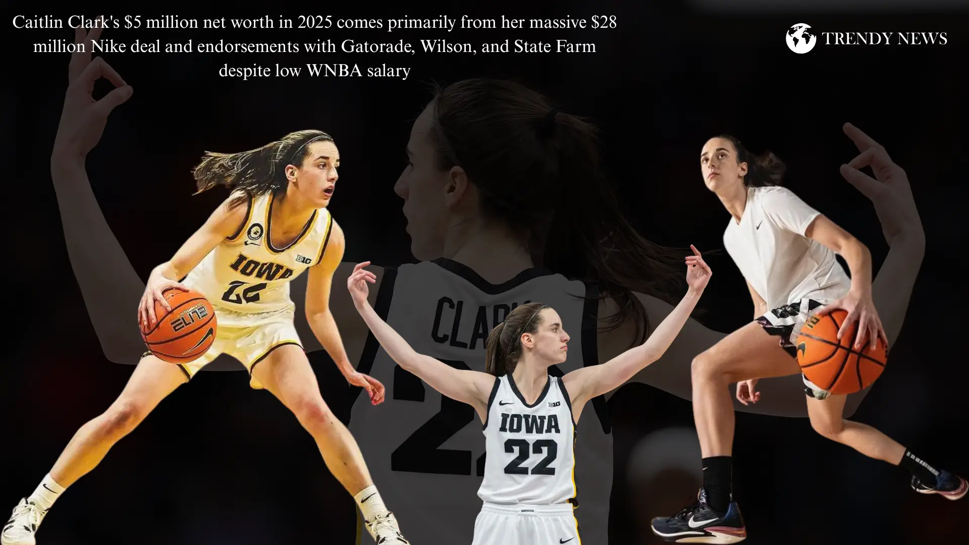Caitlin Clark Net Worth 2025: Injury Nightmare, $5M Fortune & Nike's $28M Bet on WNBA's Biggest Star 1 Caitlin Clark's