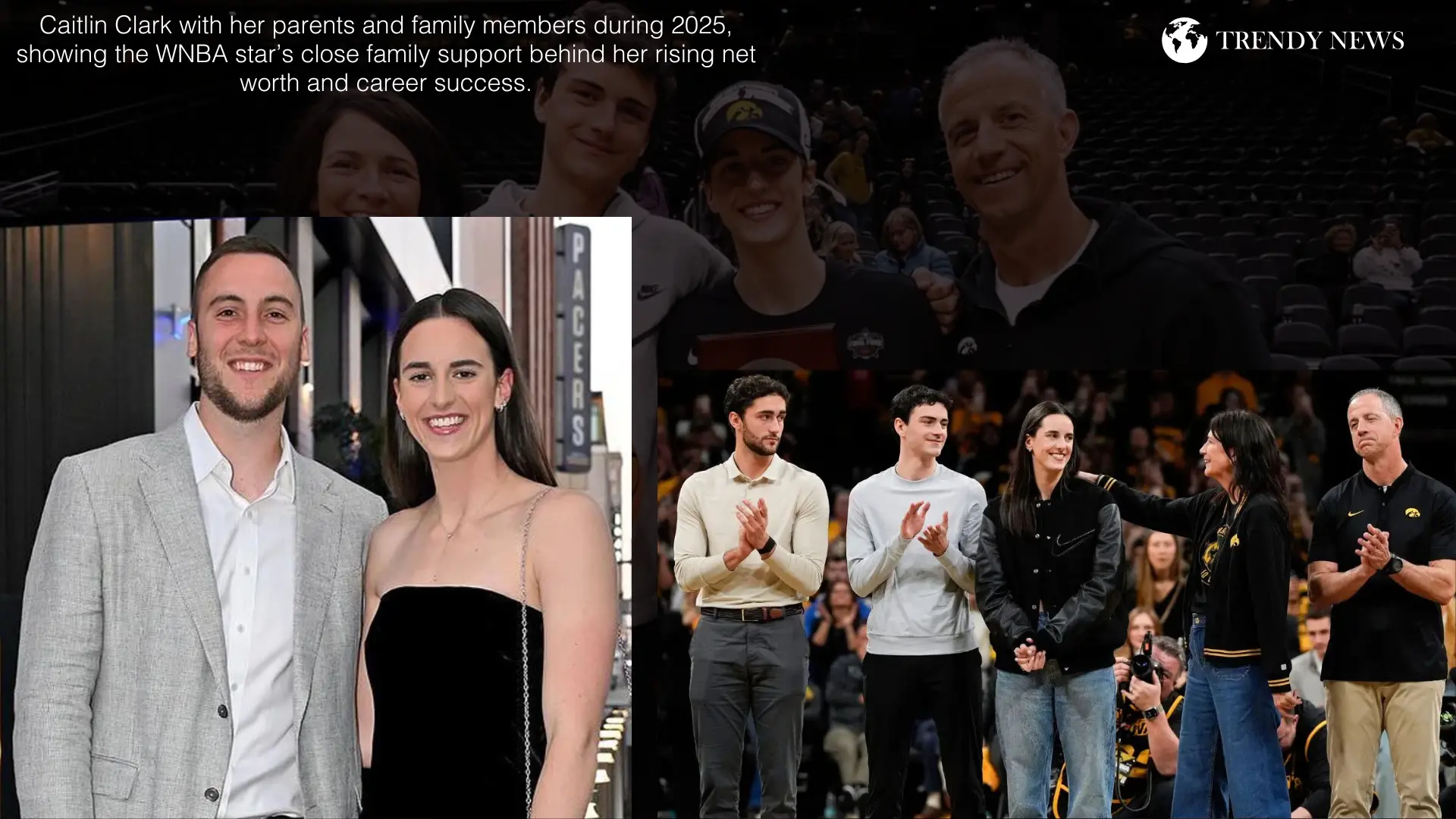 Caitlin Clark Net Worth 2025: Injury Nightmare, $5M Fortune & Nike's $28M Bet on WNBA's Biggest Star 2 Caitlin Clark with her family 2025 – WNBA star’s parents and siblings