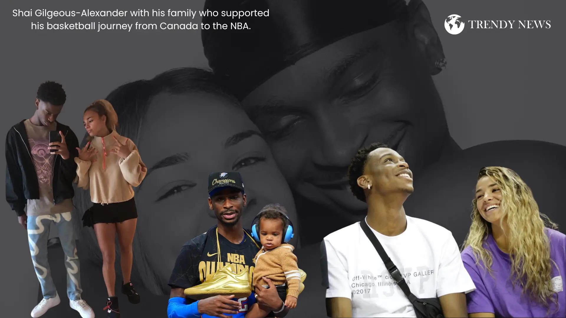 Shai Gilgeous-Alexander Biography: The Explosive Rise of the NBA Superstar & MVP Contender 2 Shai Gilgeous-Alexander with his parents and family members