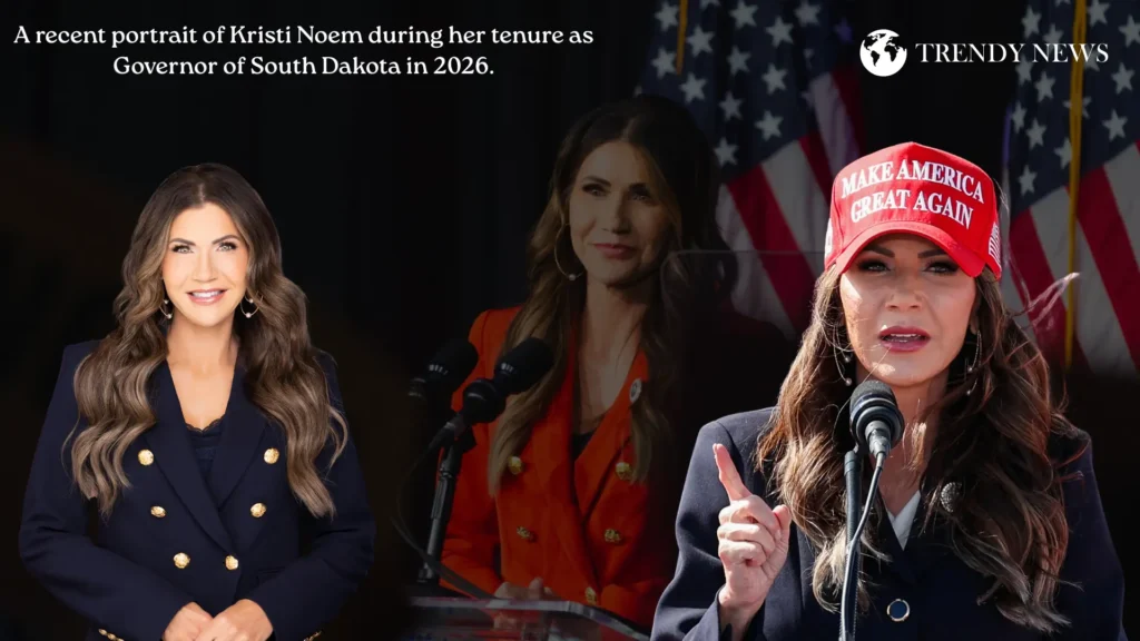 Kristi Noem portrait photo 2026 South Dakota governor