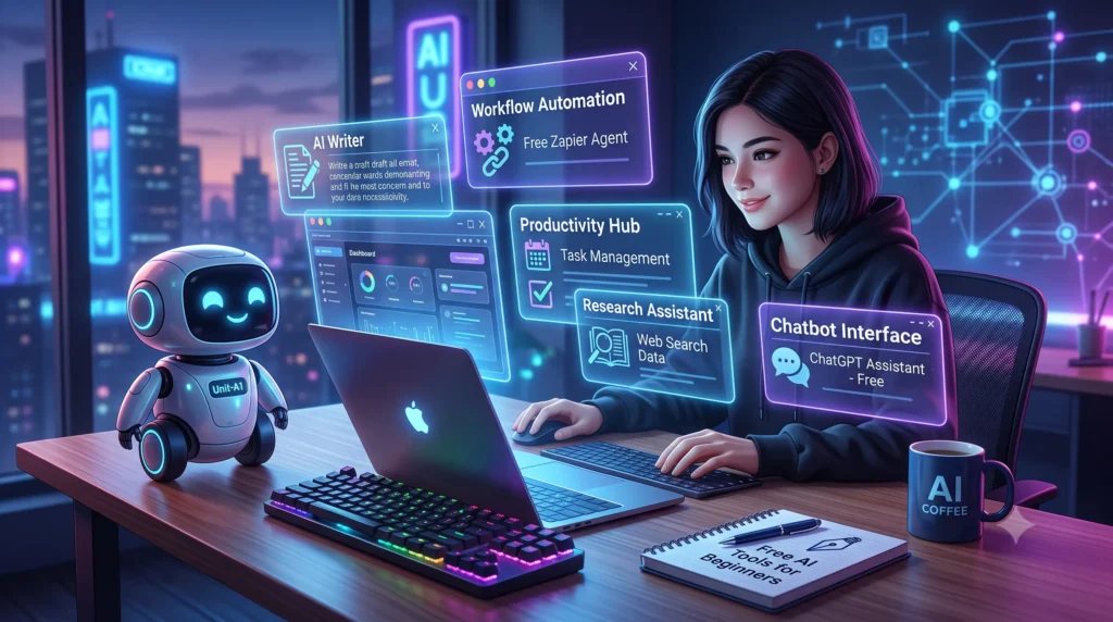 10 Best Free AI Agents for Beginners (Easy Tools You Can Start Using Today) 2 Beginner-friendly AI tools